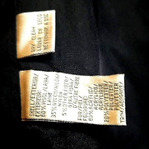 NWOT ONLY ONE Wool blend double breast Over Coat - Picture 6 of 6